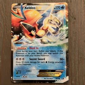 Pokémon Keldeo EX
